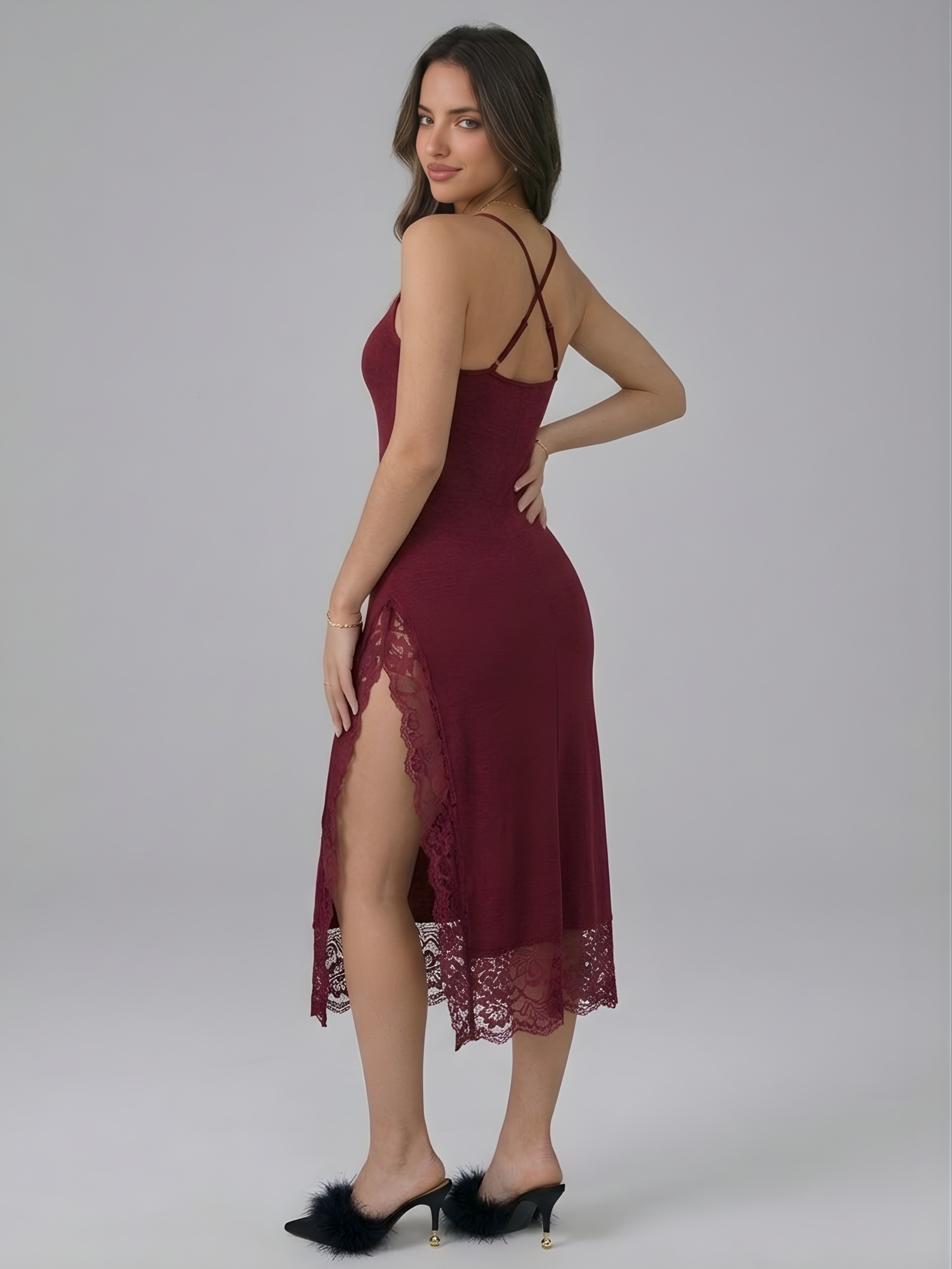 Aurora High-Slit Slip