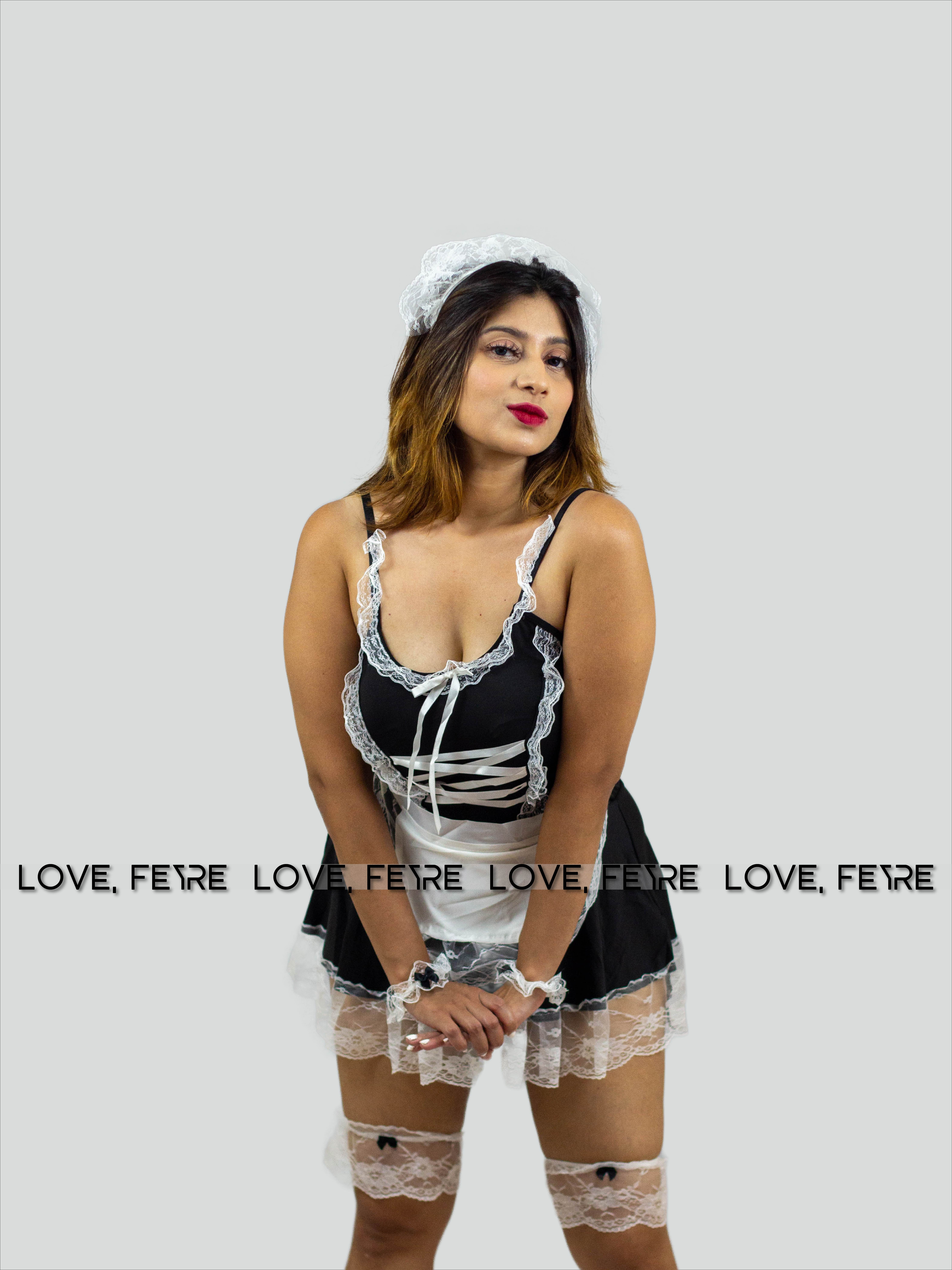 Classic Noir Maid Set
