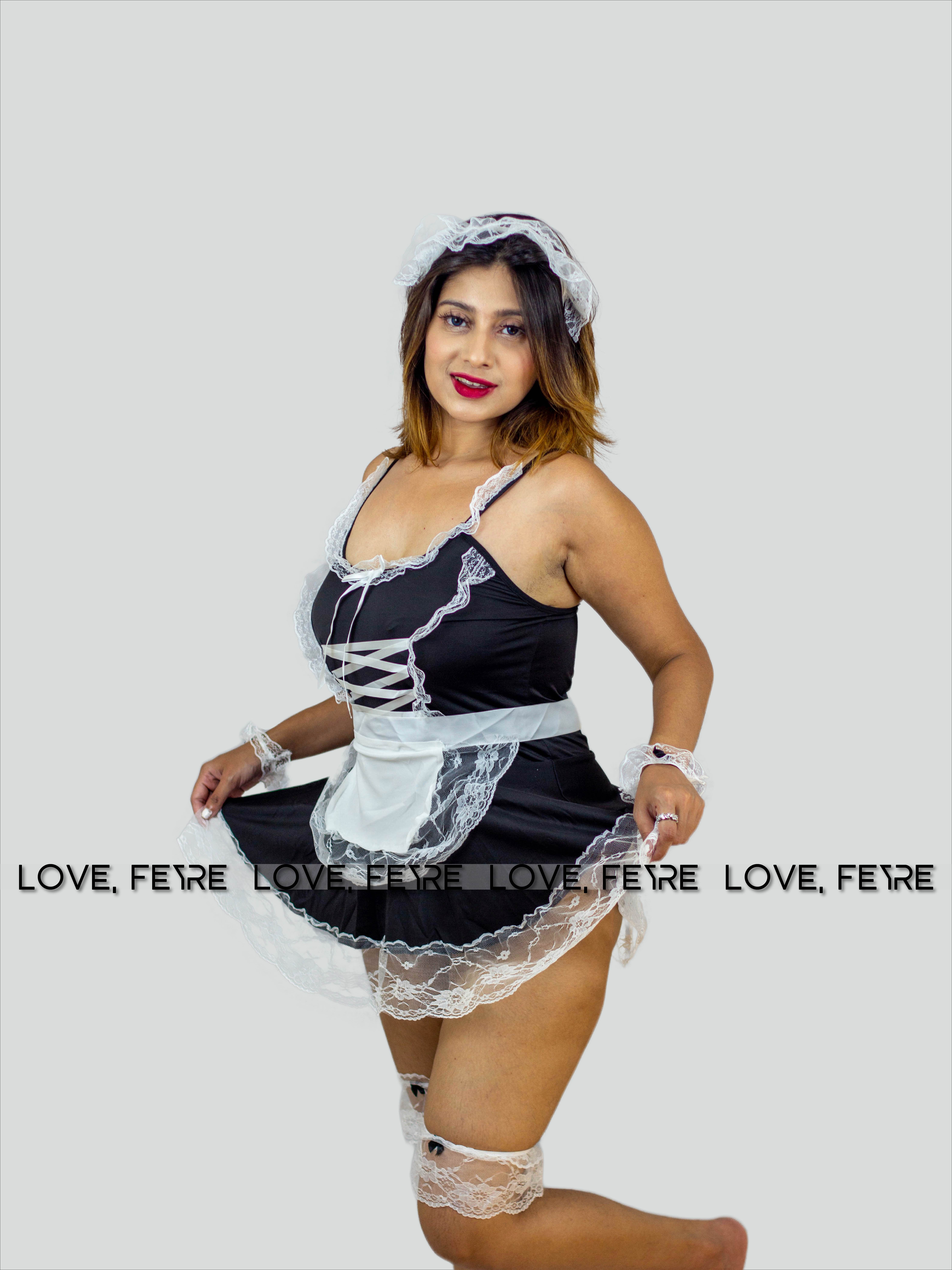 Classic Noir Maid Set
