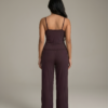 Espresso Ribbed Lounge Set