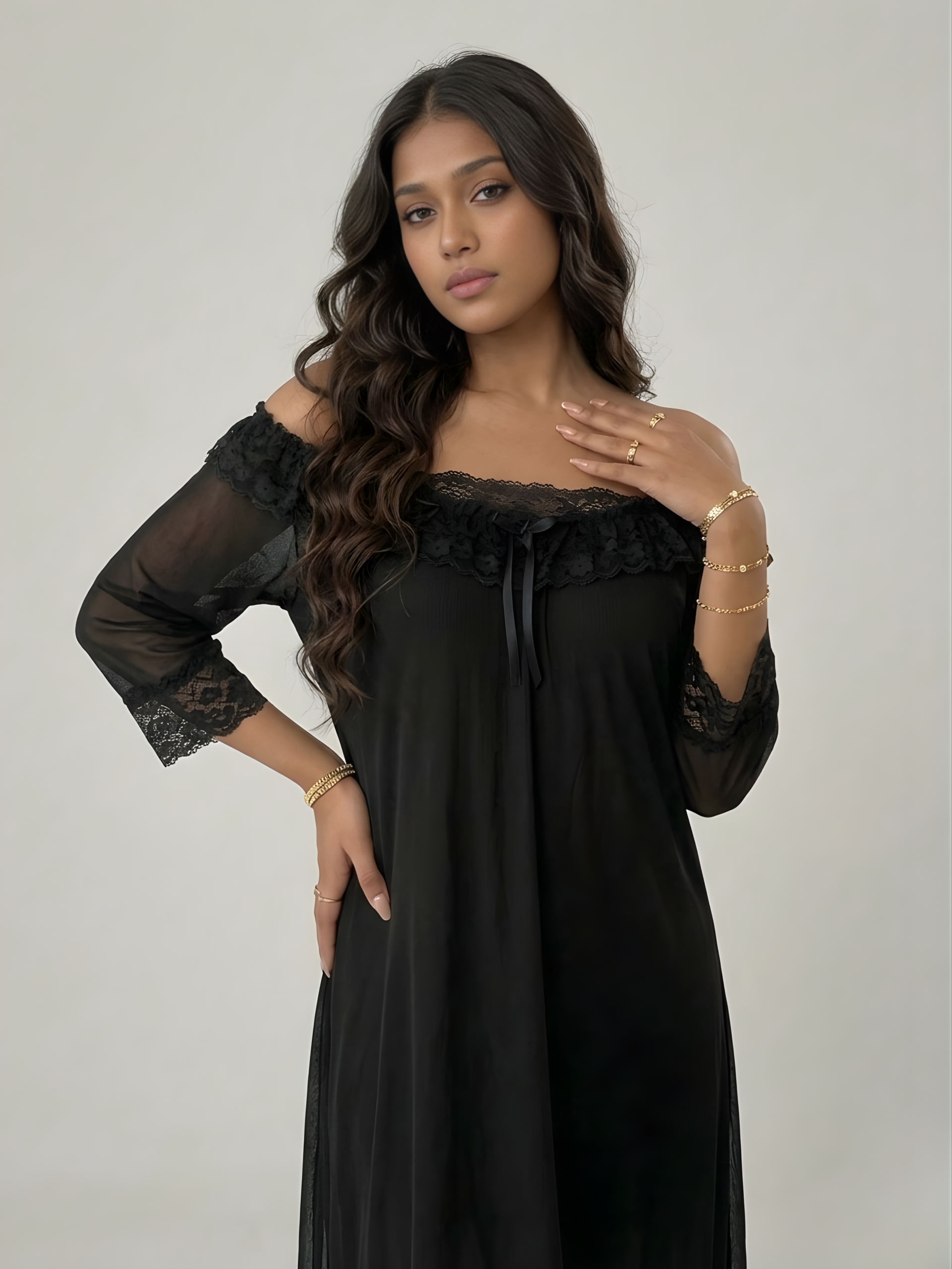 Midnight Muse Maxi Gown