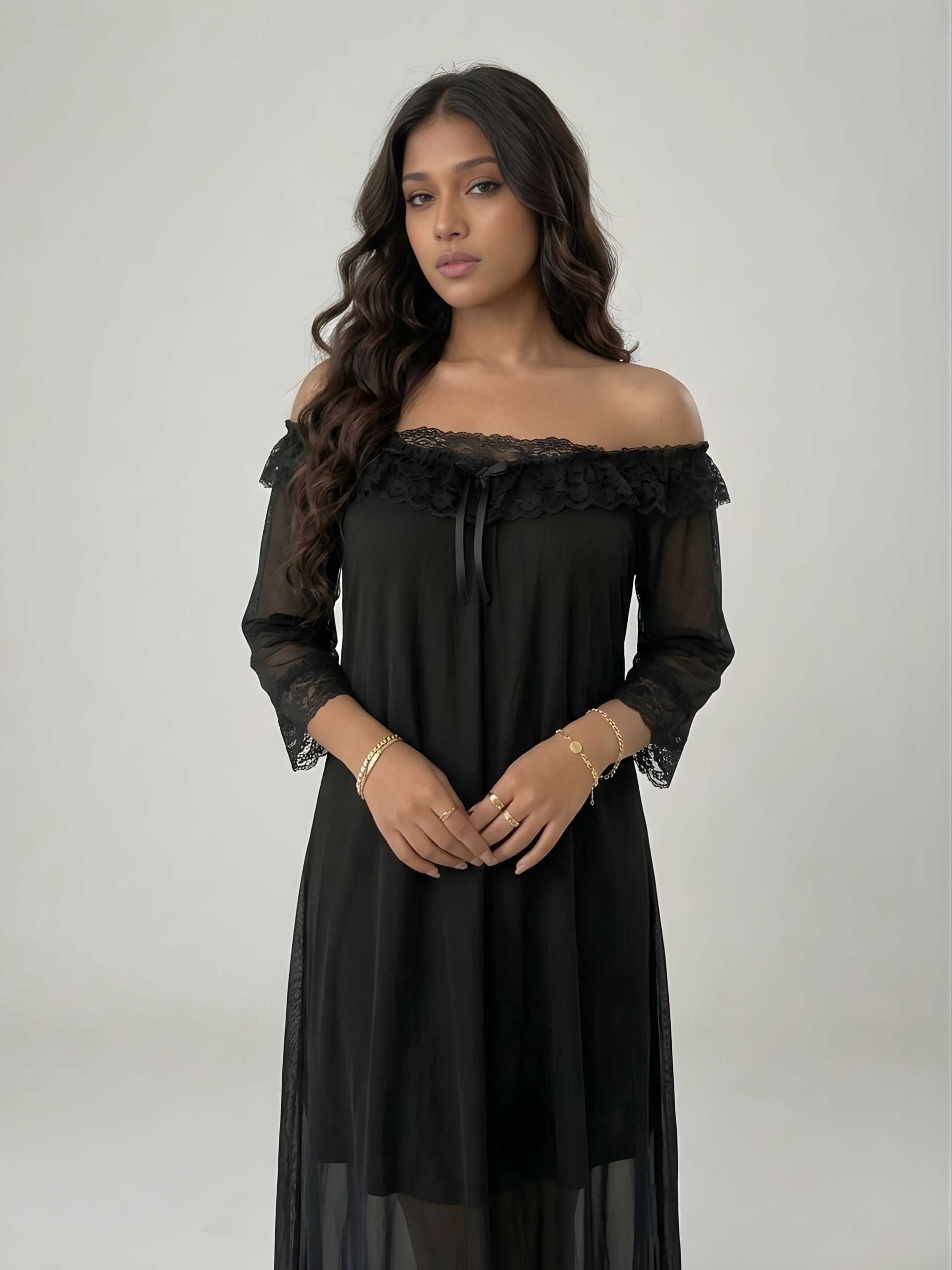 Midnight Muse Maxi Gown