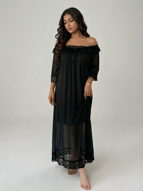 Midnight Muse Maxi Gown
