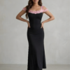Midnight Rosette Maxi