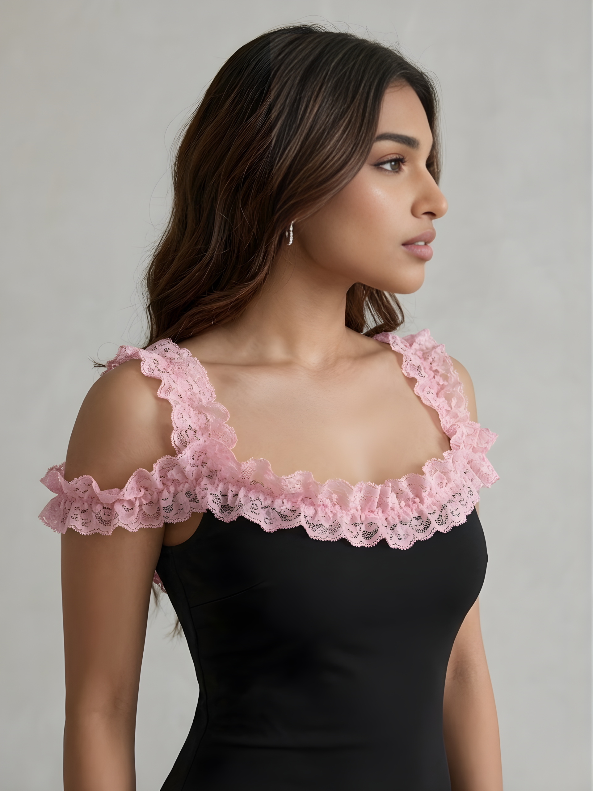 Midnight Rosette Maxi