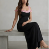 Midnight Rosette Maxi