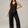 Onyx Silk Pajama Set
