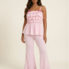 Pink Ruffle Babydoll Set