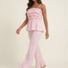 Pink Ruffle Babydoll Set