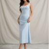 Powder Blue Lace Slip