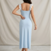 Powder Blue Lace Slip