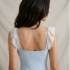 Powder Blue Lace Slip