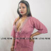 Rosewater Chiffon Robe