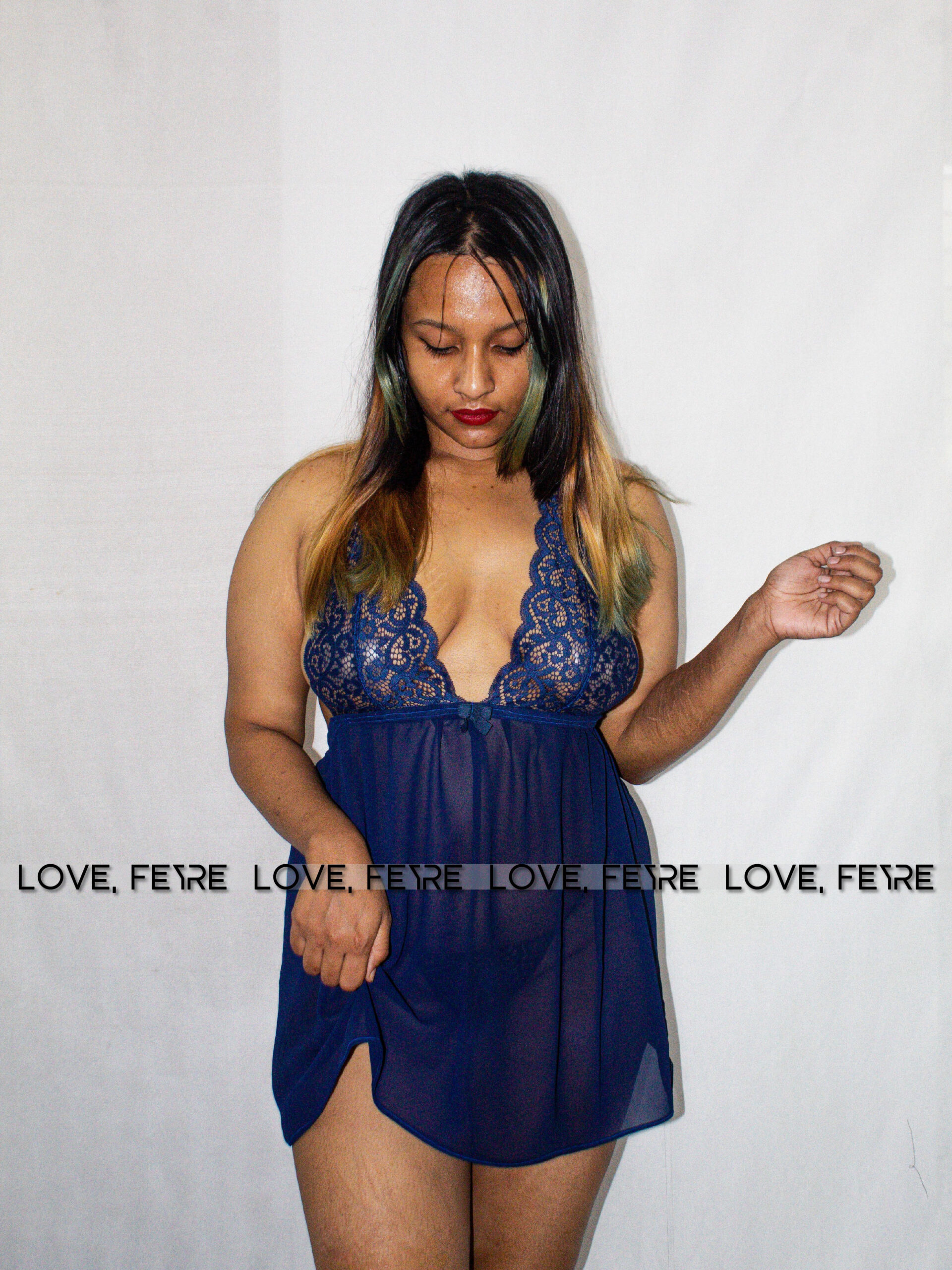 Sapphire Midnight Chemise