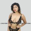 Scarlet Lace Cage Set