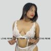 Scarlet Lace Cage Set