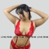 Scarlet Lace Cage Set