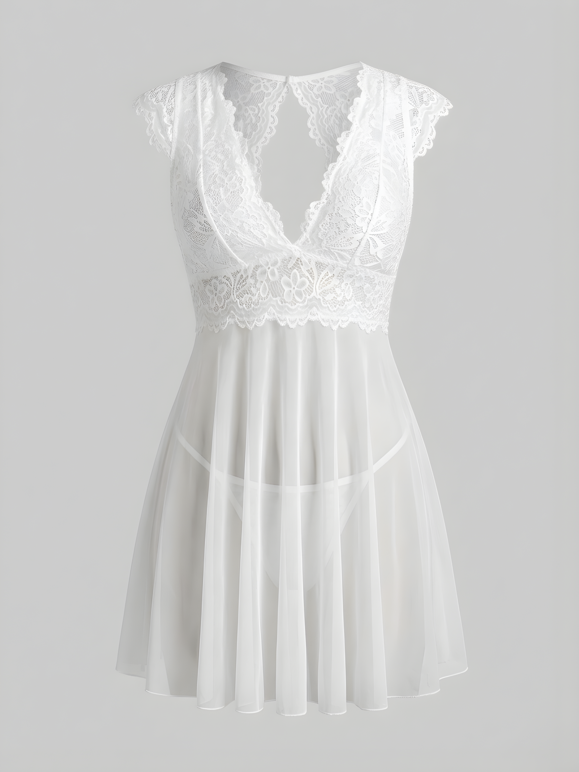 Aria Lace Babydoll Nighty