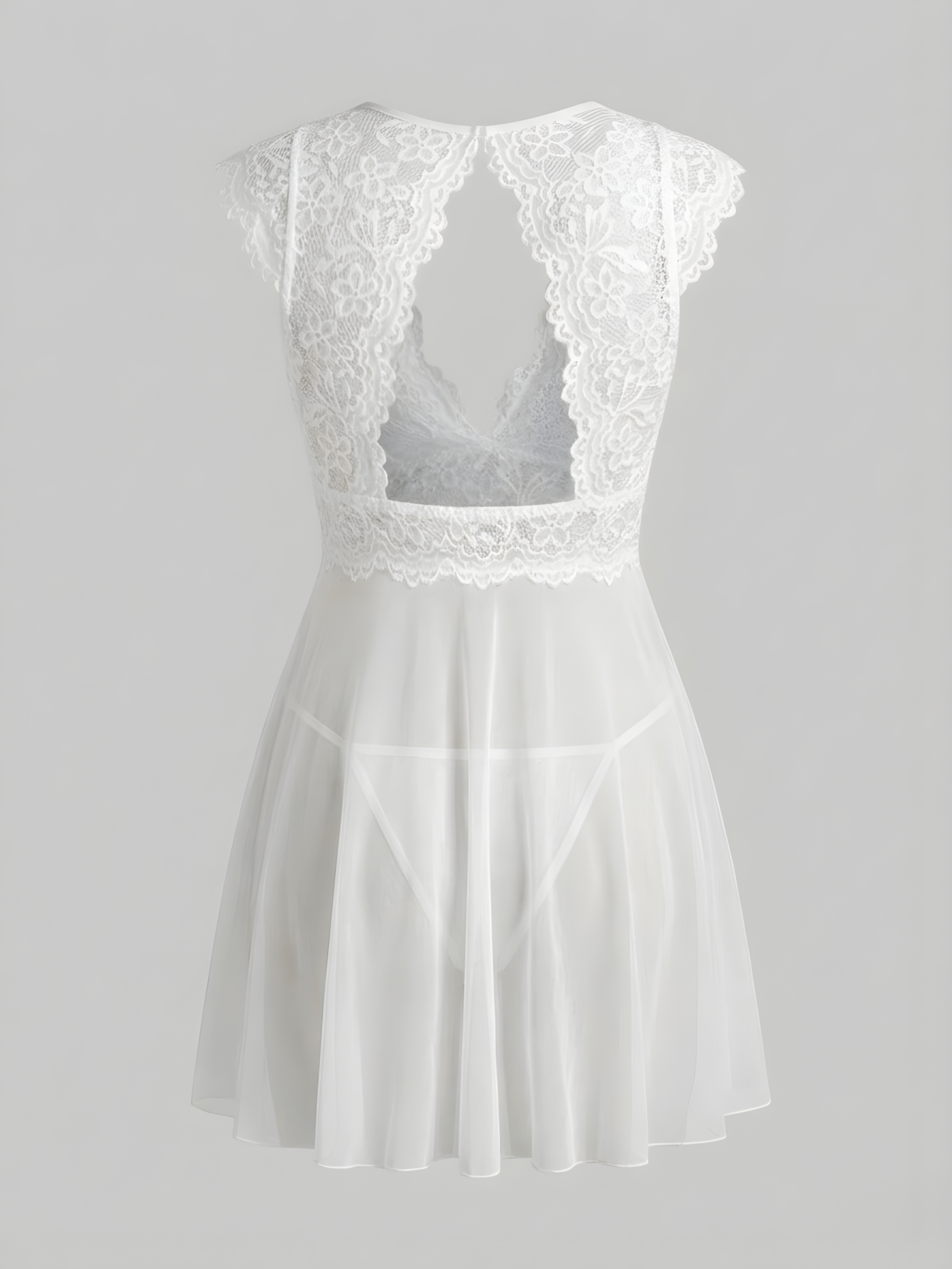 Aria Lace Babydoll Nighty